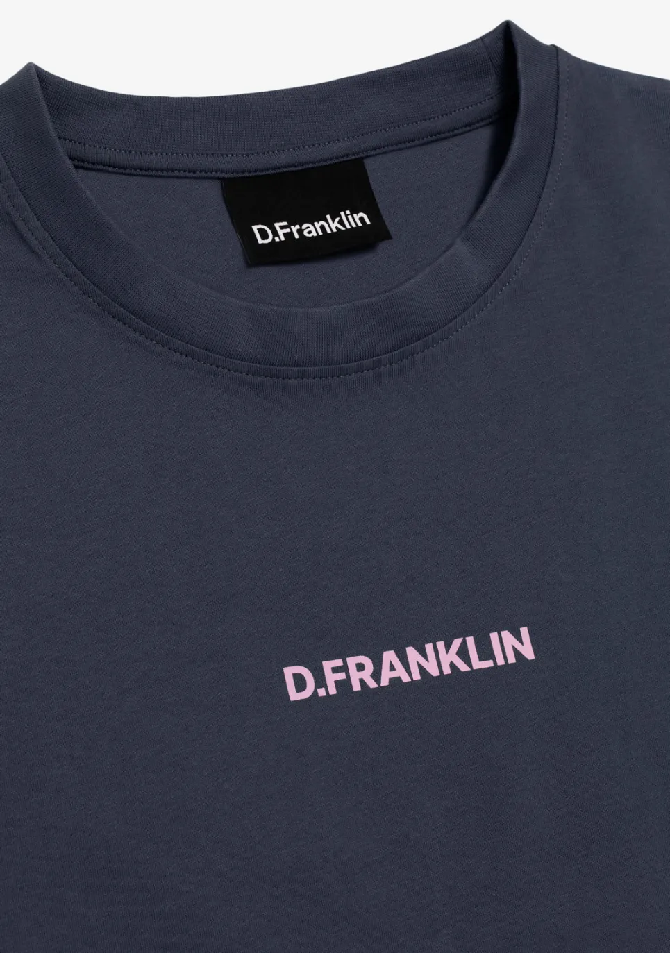 D.Franklin Binary Tee Grey|Damen T-Shirts|T-Shirts