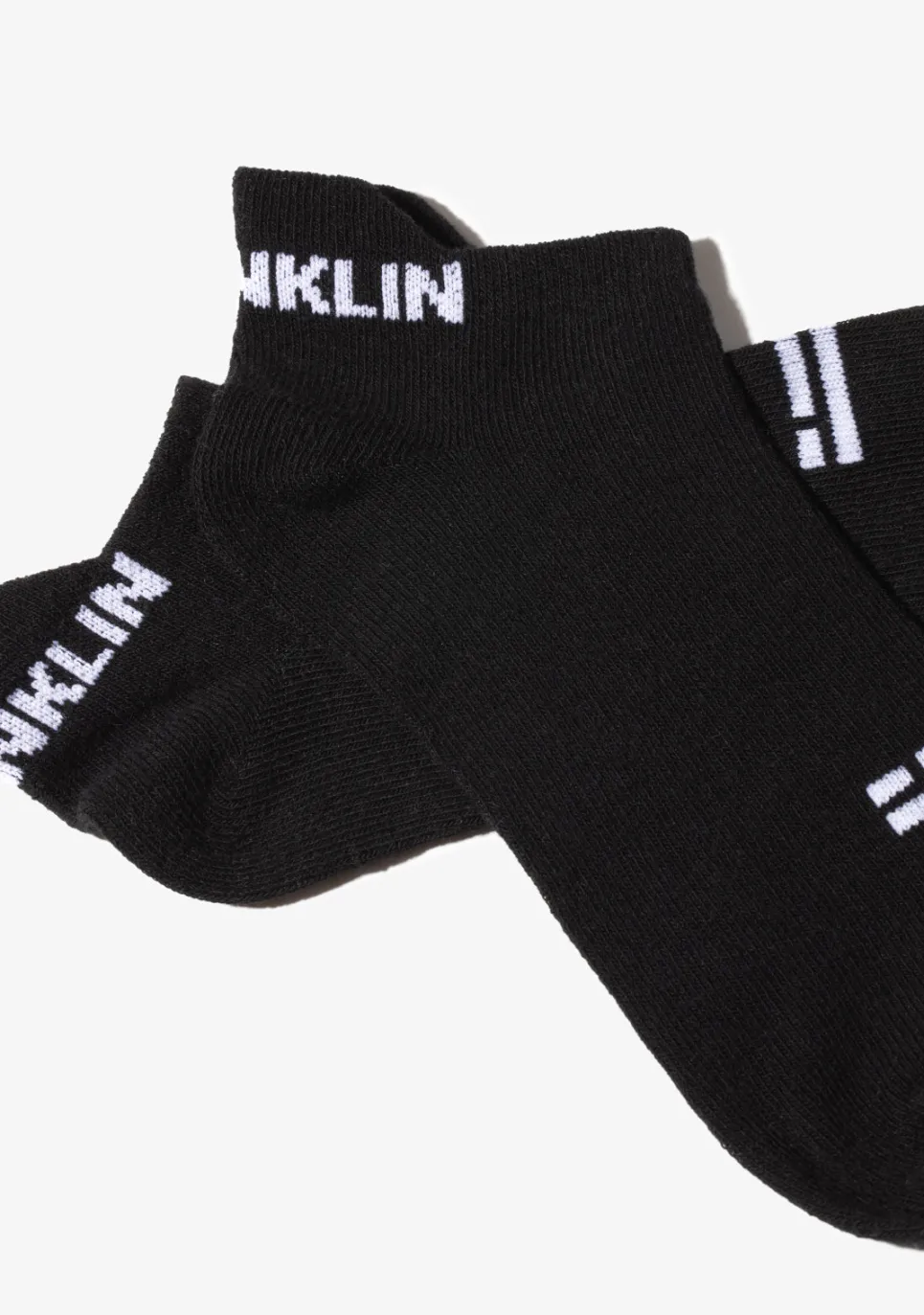 D.Franklin Black & White Tab Socks 2 Pack|Damen Socken|Socken