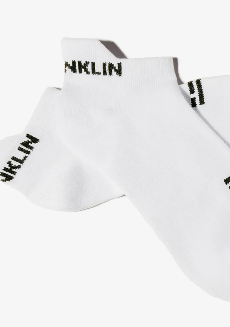 D.Franklin Black & White Tab Socks 2 Pack|Damen Socken|Socken