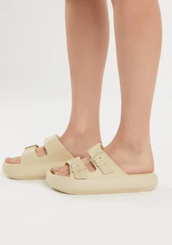 D.Franklin Bloomer Bio Beige|Damen Sandalen|Sandalen