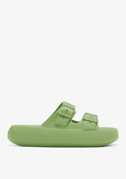 D.Franklin Bloomer Bio Olive|Damen Sandalen|Sandalen