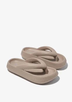 D.Franklin Bloomer Nip Beige|Damen Sandalen