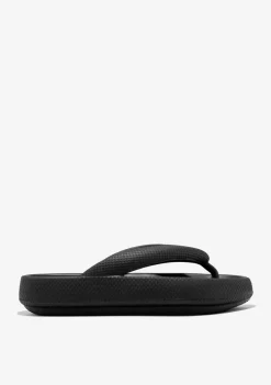 D.Franklin Bloomer Nip Black|Damen Sandalen