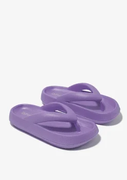 D.Franklin Bloomer Nip Lavender|Damen Sandalen