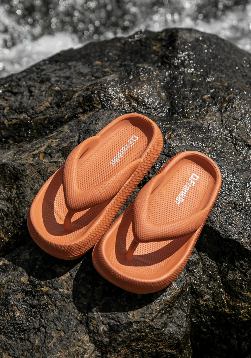 D.Franklin Bloomer Nip Peach|Damen Sandalen