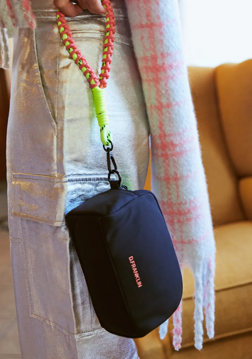 D.Franklin Bomb Beauty Bag Black|Damen Taschen