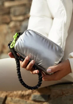 D.Franklin Bomb Beauty Bag Silver|Damen Taschen