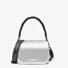 D.Franklin Bomb Flap Crossbody Bag Silver|Damen Taschen