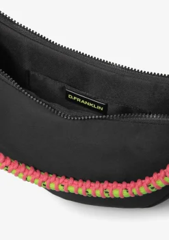 D.Franklin Bomb Round Shoulder Bag Black|Damen Taschen