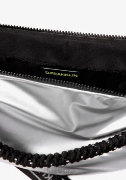 D.Franklin Bomb Round Shoulder Bag Silver|Damen Taschen
