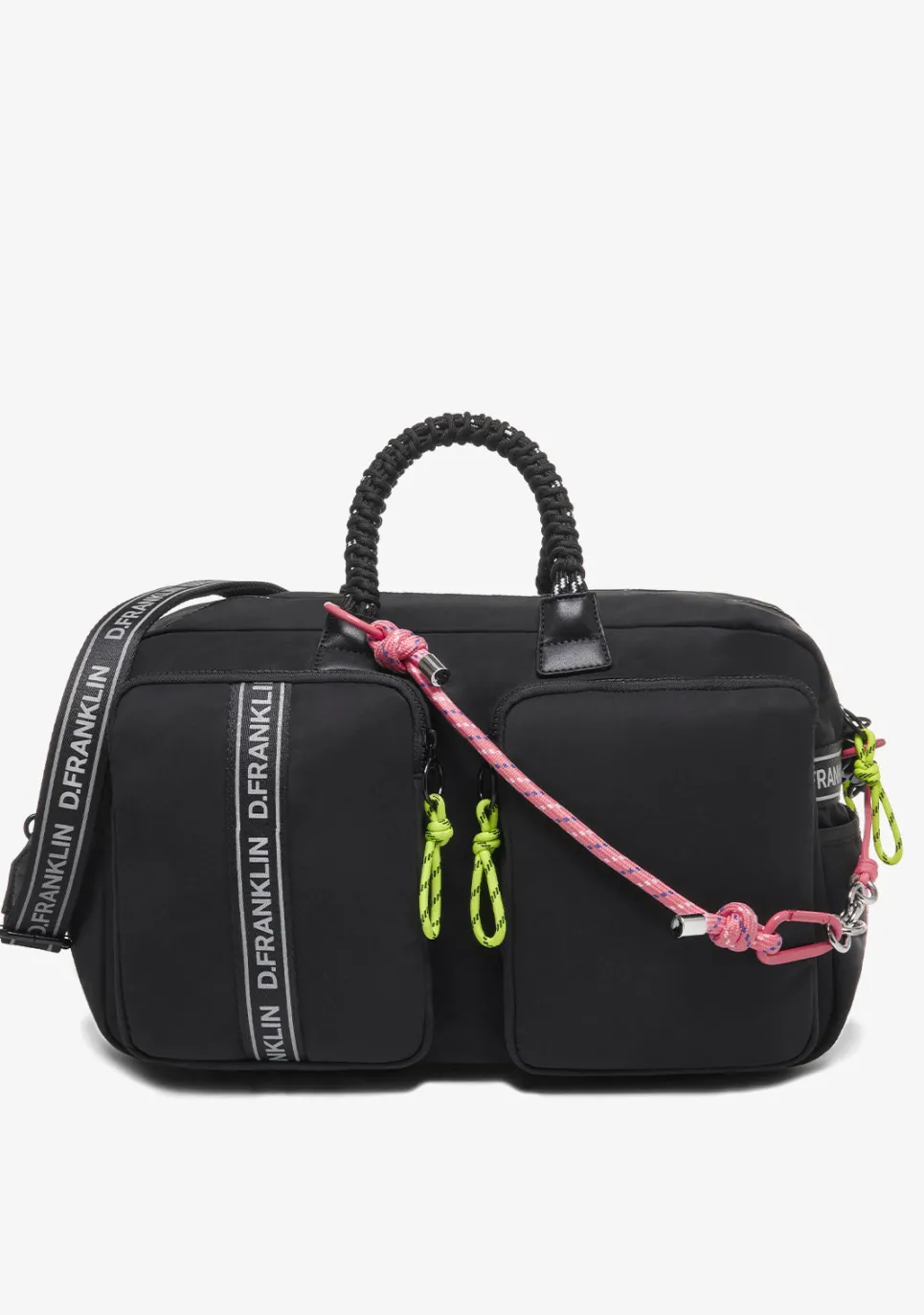 D.Franklin Bomb Weekender Black|Damen Taschen