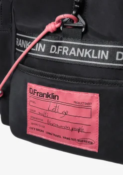 D.Franklin Bomb Weekender Black|Damen Taschen