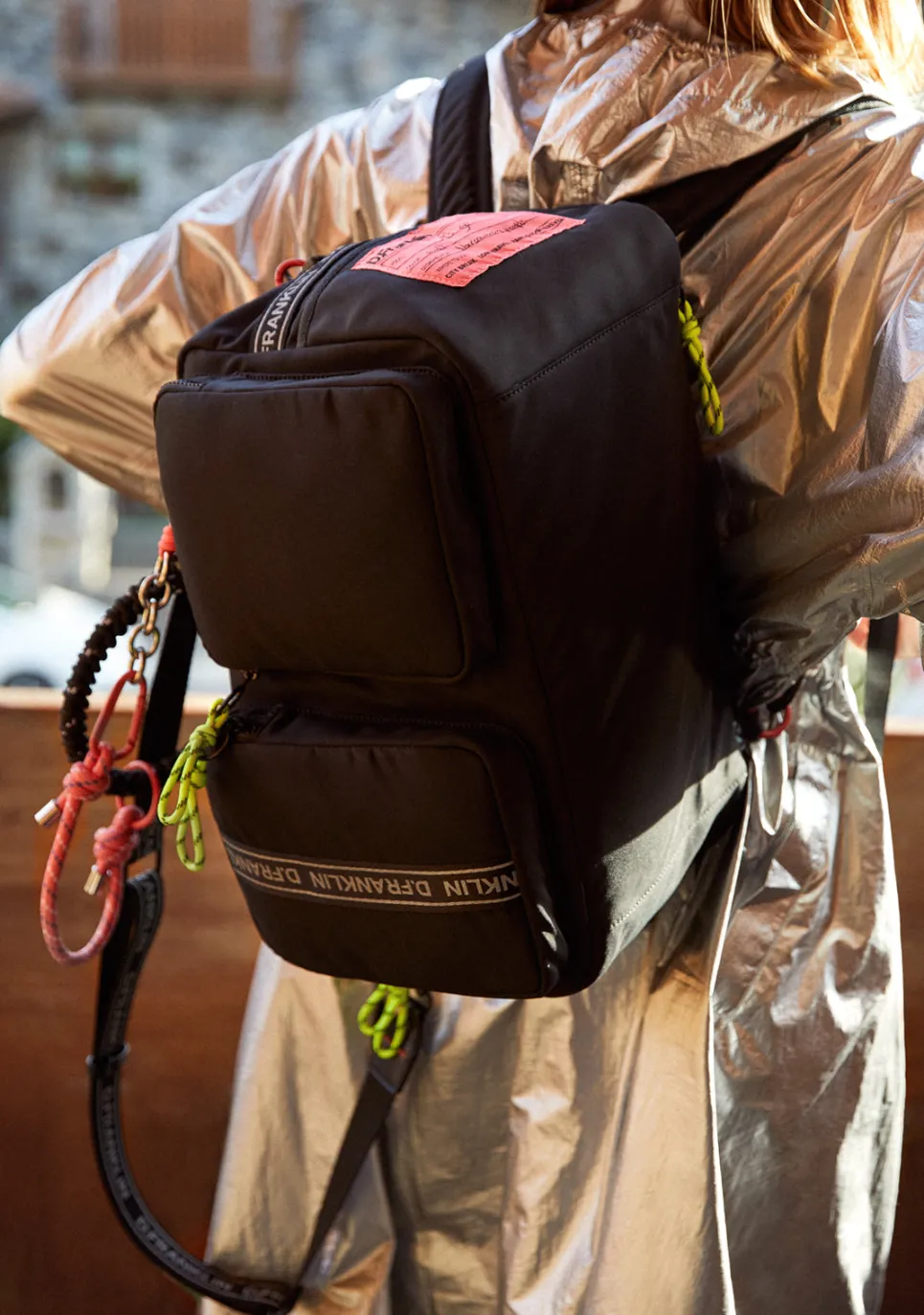 D.Franklin Bomb Weekender Black|Damen Taschen
