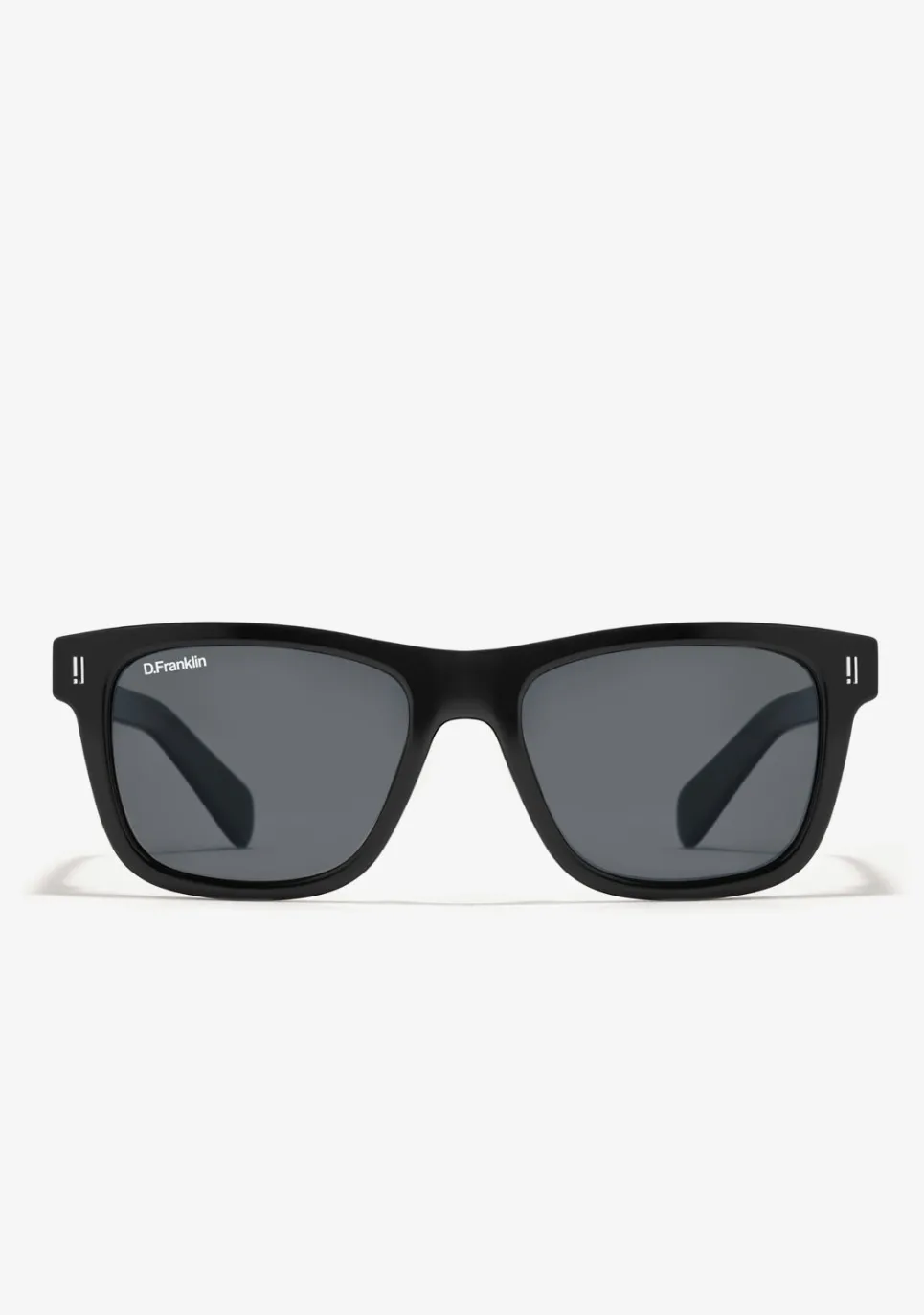 D.Franklin Boyd Black / Black|Damen Eckige Sonnenbrillen|Polarisierte Sonnenbrillen