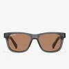 D.Franklin Boyd Dark Grey / Brown|Damen Polarisierte Sonnenbrillen|Eckige Sonnenbrillen