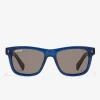 D.Franklin Boyd Navy / Smoke|Damen Eckige Sonnenbrillen|Polarisierte Sonnenbrillen