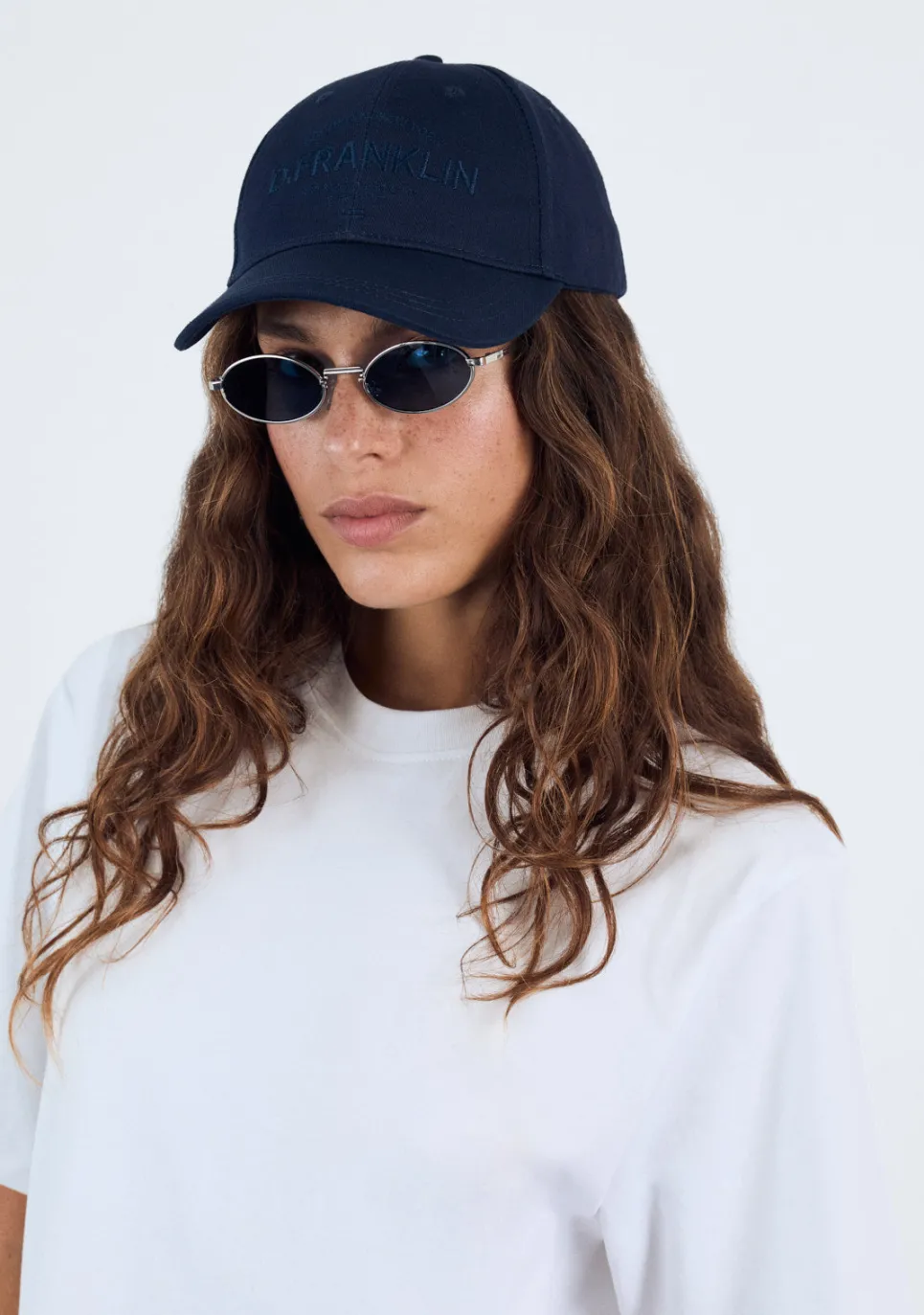 D.Franklin Brooklyn Basic Cap Navy|Damen Kappen|Kappen