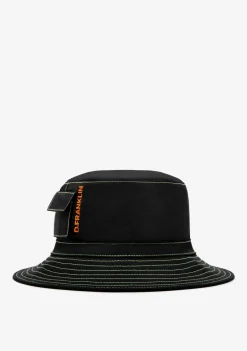 D.Franklin Bucket Hat Black|Damen Kappen|Kappen