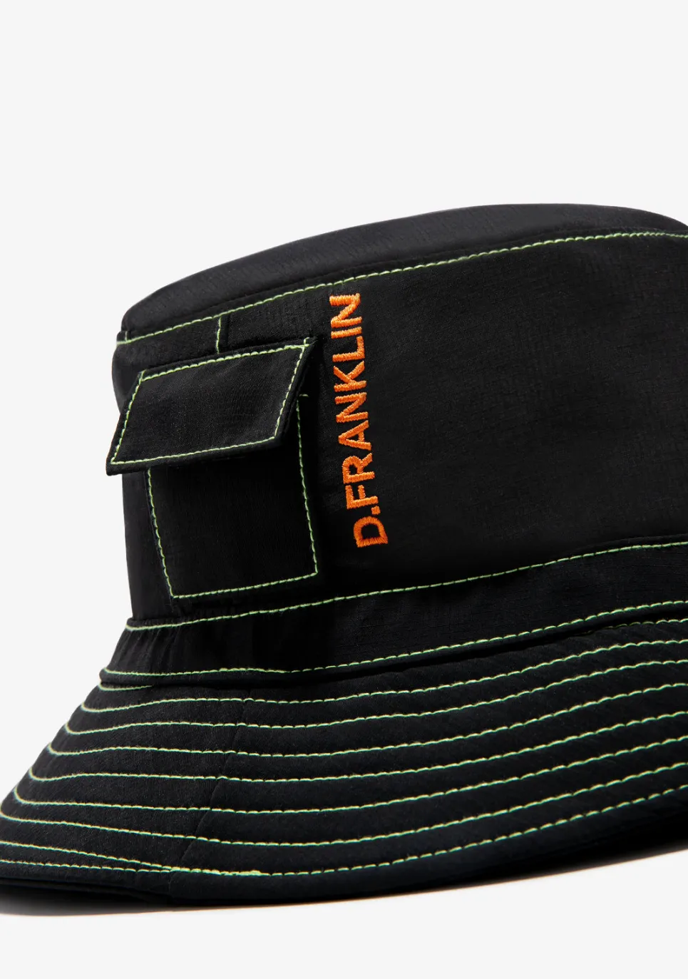D.Franklin Bucket Hat Black|Damen Kappen|Kappen