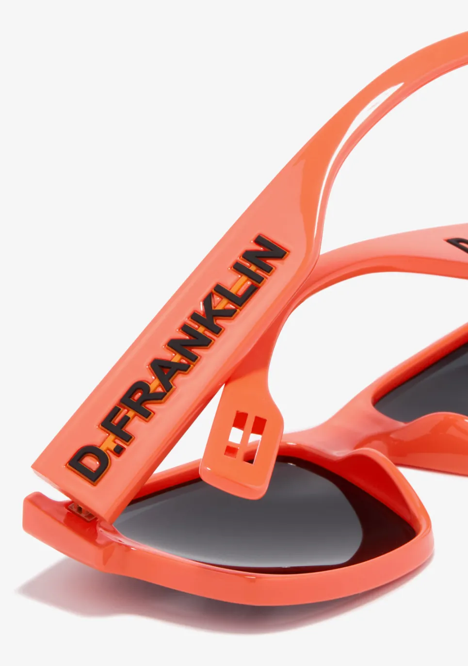 D.Franklin California Orange / Smoke|Damen Polarisierte Sonnenbrillen|Polarisierte Sonnenbrillen