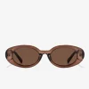 D.Franklin Capri Brown / Brown|Damen Ovale Sonnenbrillen|Ovale Sonnenbrillen