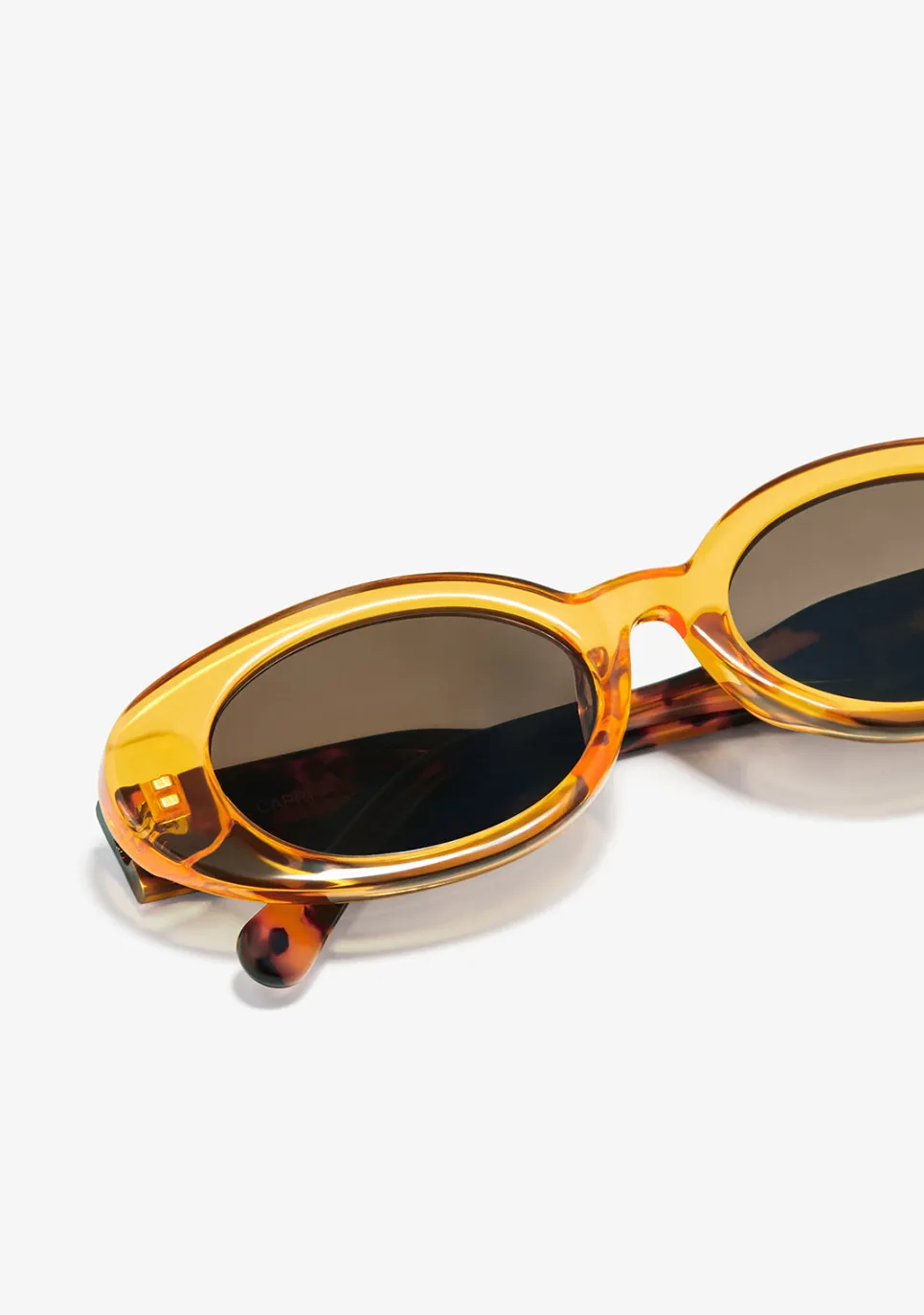 D.Franklin Capri Honey / Brown|Damen Ovale Sonnenbrillen|Ovale Sonnenbrillen