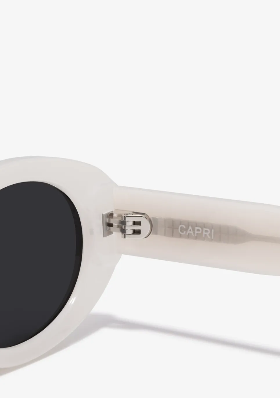 D.Franklin Capri Off-White / Black|Damen Ovale Sonnenbrillen|Ovale Sonnenbrillen