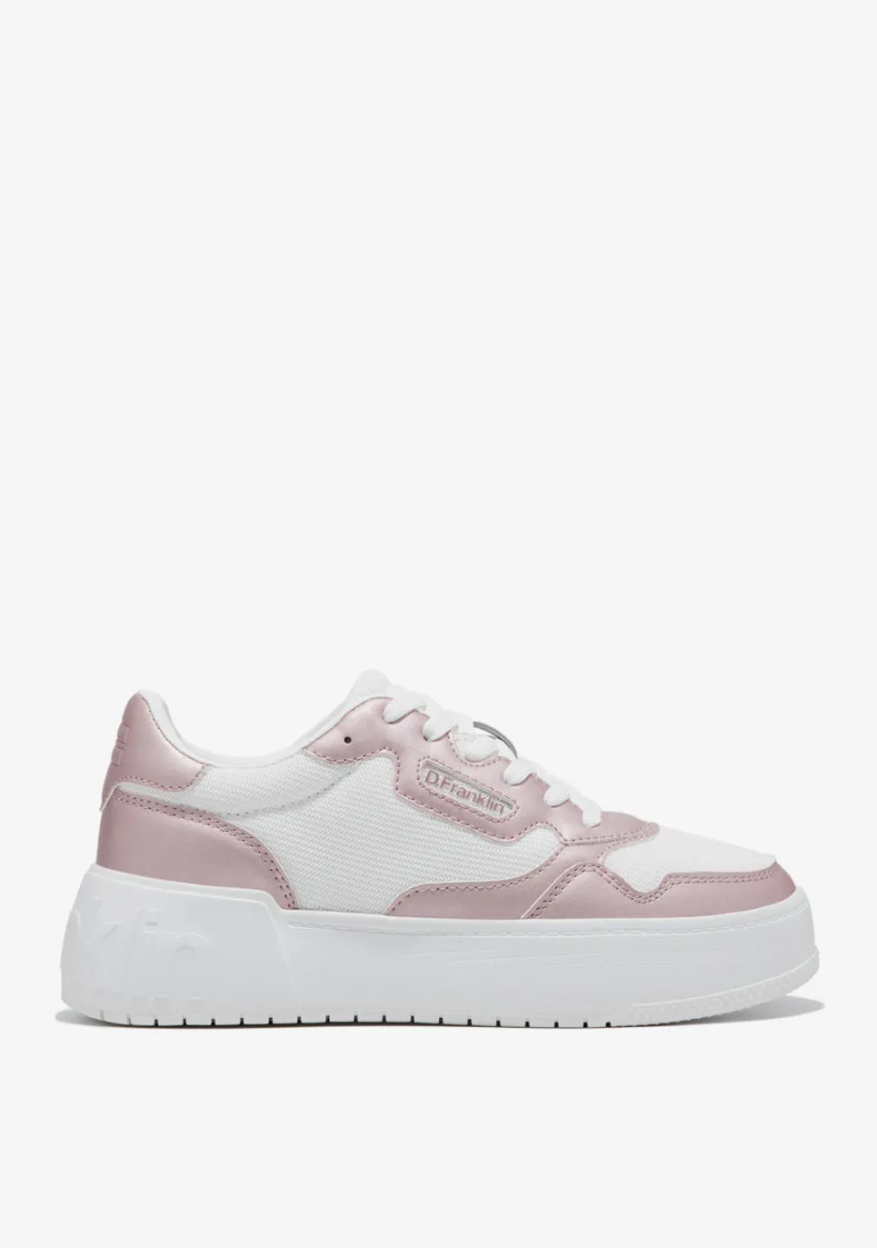 D.Franklin Court Basic Mesh Rose Gold|Damen Plattform-Sneakers|Sneakers