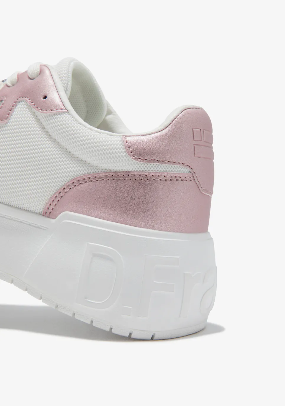 D.Franklin Court Basic Mesh Rose Gold|Damen Plattform-Sneakers|Sneakers