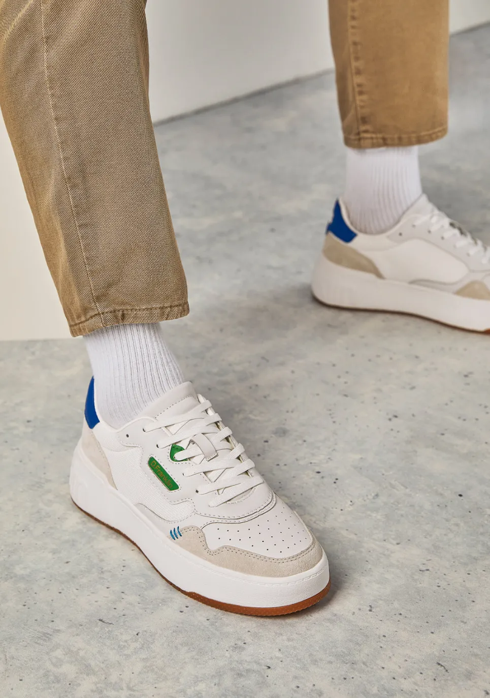 D.Franklin Court Basic Stich Blue|Herren Sneakers