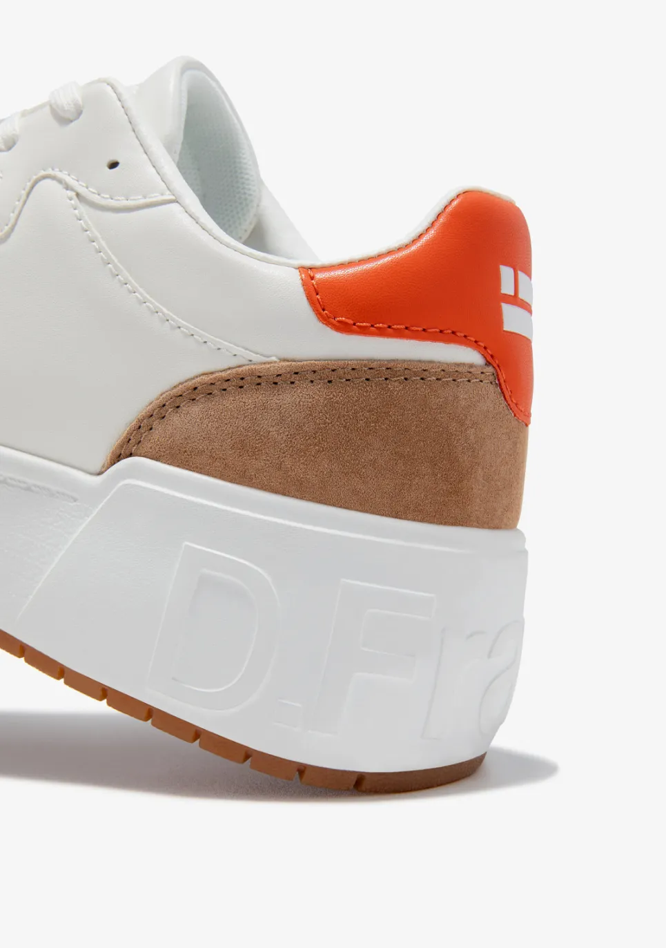 D.Franklin Court Basic Stich Orange|Herren Sneakers