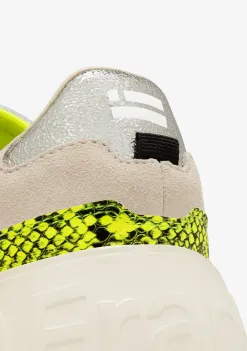 D.Franklin Court Stich White / Multi|Damen Plattform-Sneakers|Sneakers