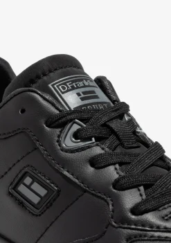 D.Franklin Court Tennis Basic Full Black|Damen Sneakers|Plattform-Sneakers