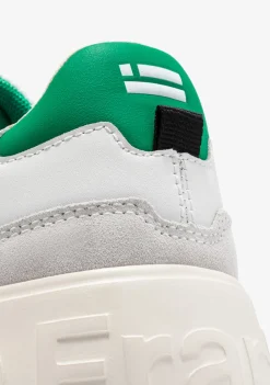 D.Franklin Court Tennis Basic White / Green|Herren Sneakers