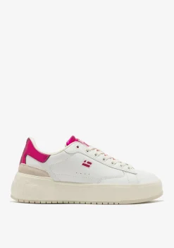 D.Franklin Court Tennis Fuchsia|Damen Plattform-Sneakers|Sneakers
