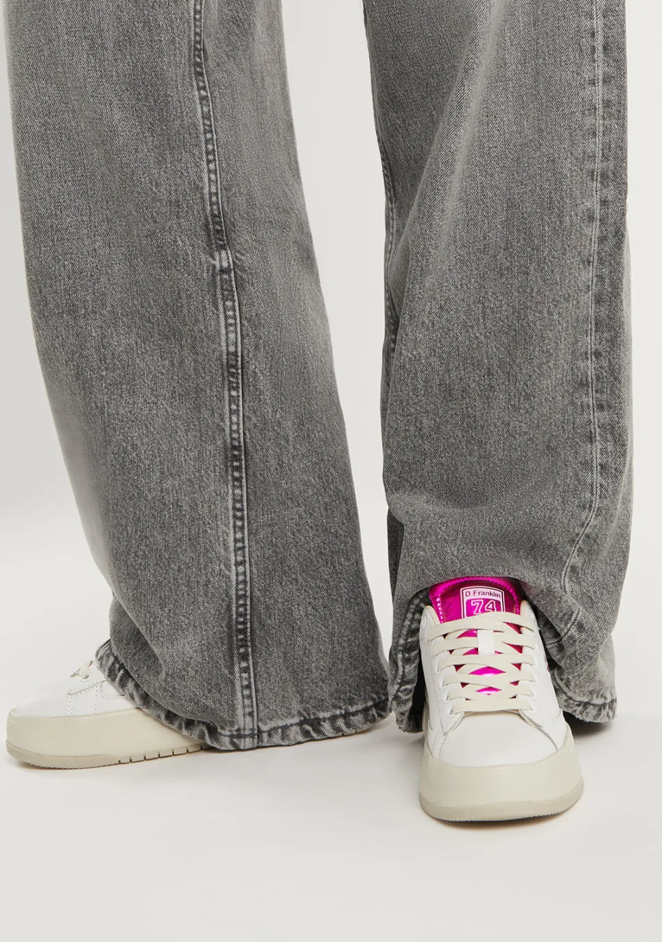 D.Franklin Court Tennis Fuchsia|Damen Plattform-Sneakers|Sneakers
