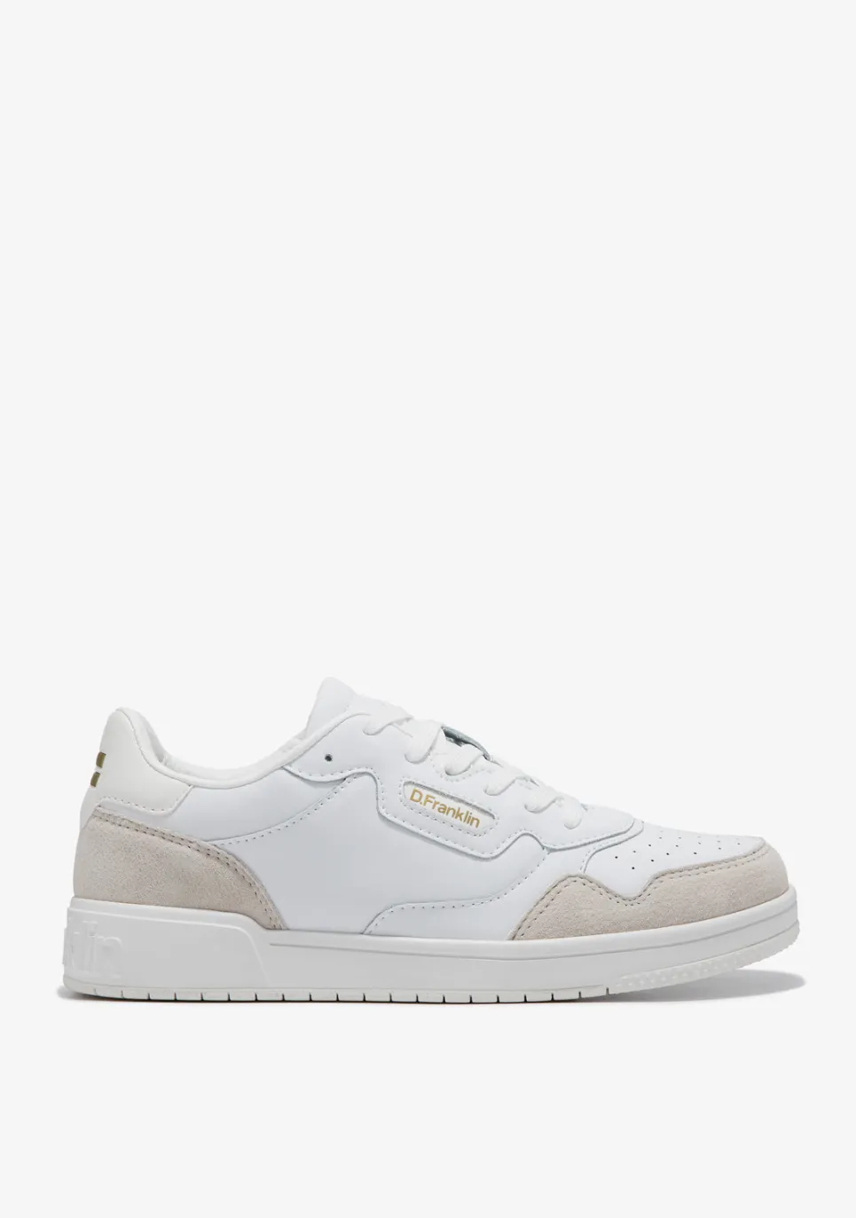 D.Franklin Court V2 Basic Leather White / White|Damen Sneakers|Sneakers