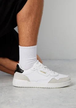 D.Franklin Court V2 Basic Leather White / Black|Damen Sneakers|Sneakers