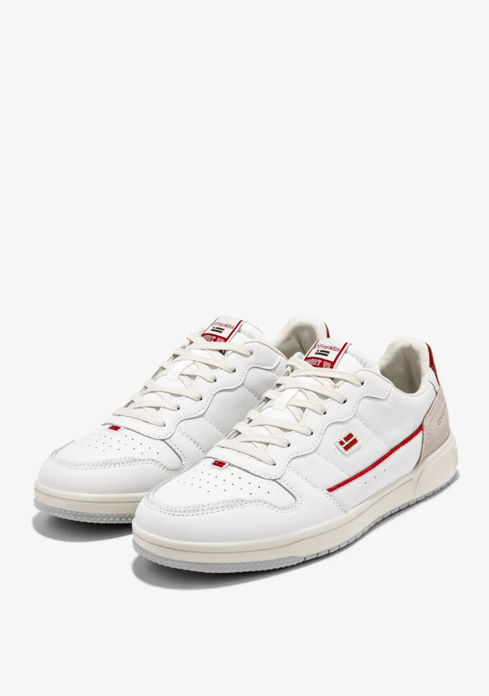 D.Franklin Court V2 Flag Basic White / Red|Damen Sneakers|Sneakers