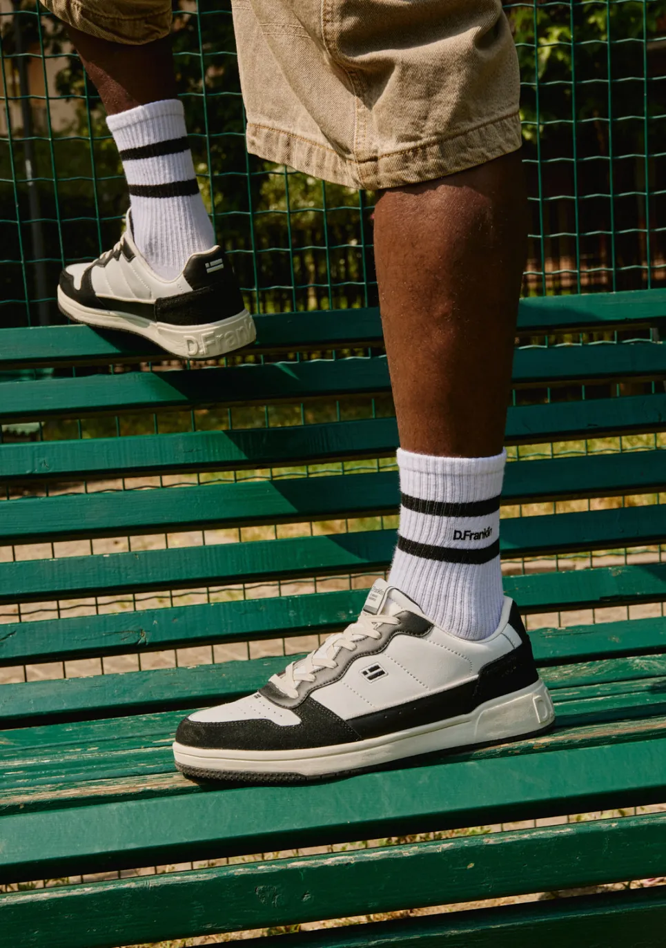 D.Franklin Court V2 Flag White / Black|Damen Sneakers|Sneakers