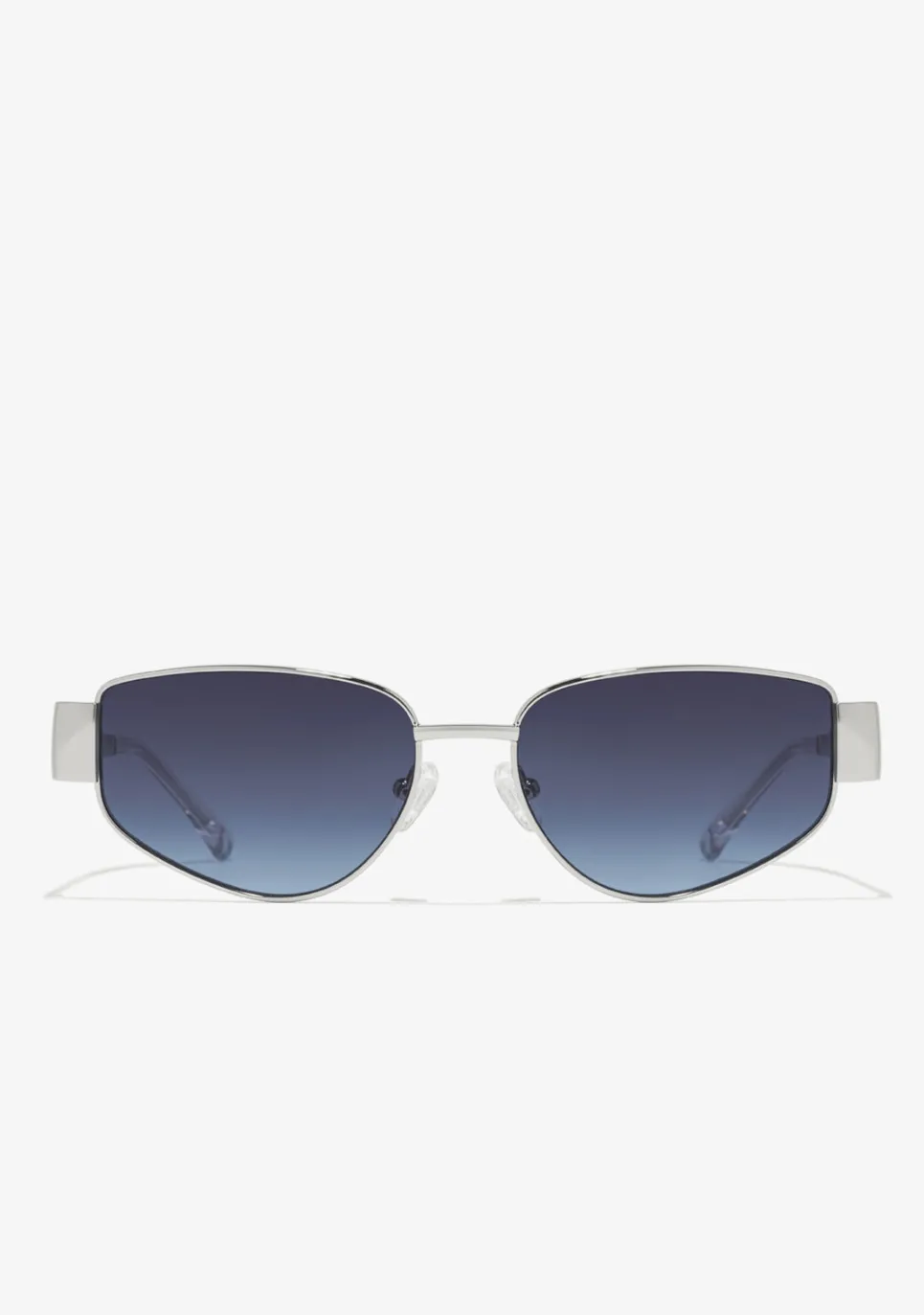 D.Franklin Cuprum Pilot Silver / Gradient Blue|Damen Eckige Sonnenbrillen|Eckige Sonnenbrillen