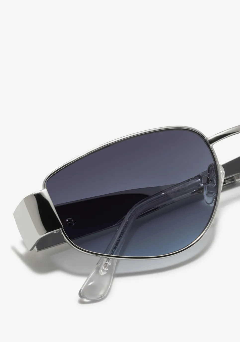D.Franklin Cuprum Pilot Silver / Gradient Blue|Damen Eckige Sonnenbrillen|Eckige Sonnenbrillen