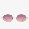 D.Franklin Cuprum Round Rose Gold / Gradient Pink|Damen Ovale Sonnenbrillen|Ovale Sonnenbrillen
