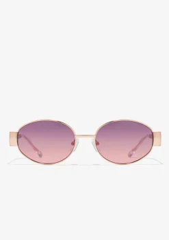 D.Franklin Cuprum Round Rose Gold / Gradient Pink|Damen Ovale Sonnenbrillen|Ovale Sonnenbrillen