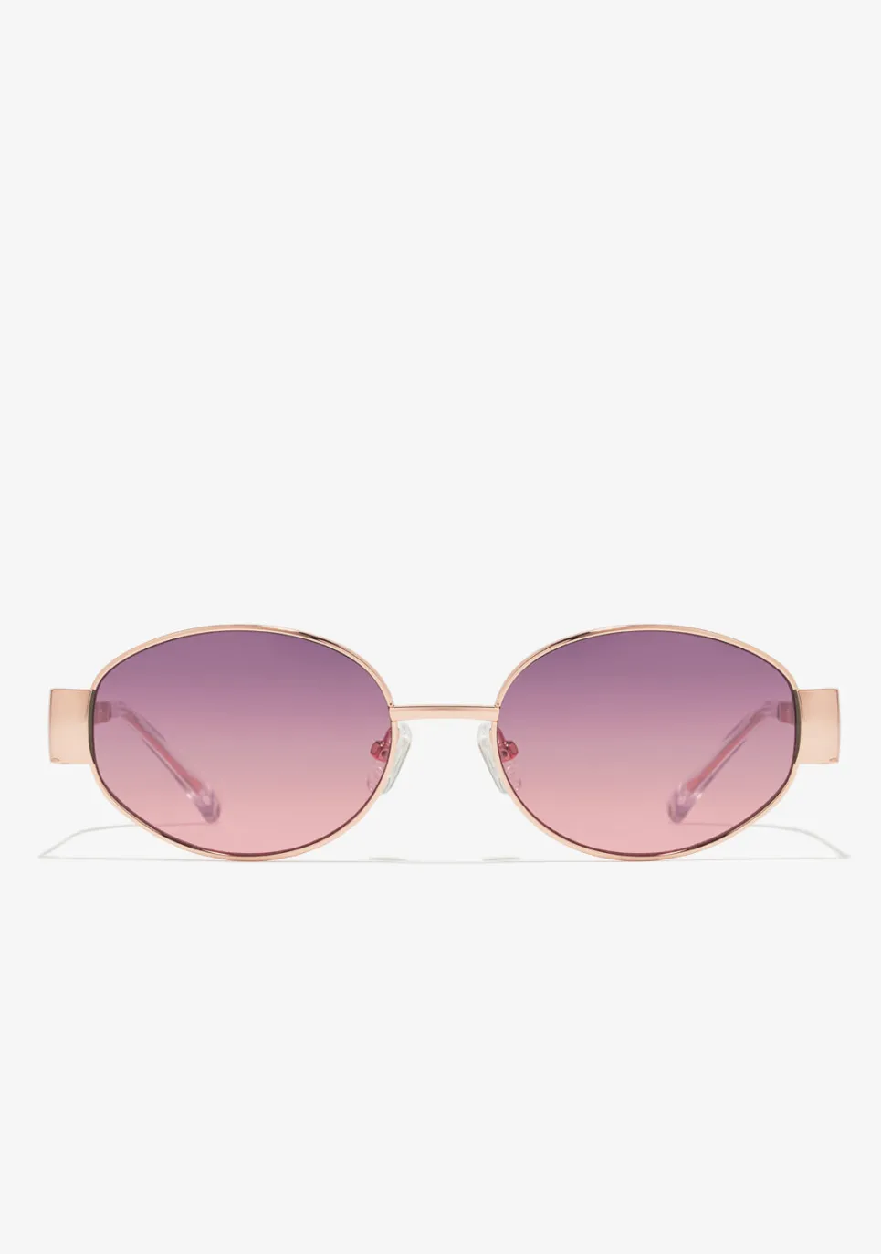 D.Franklin Cuprum Round Rose Gold / Gradient Pink|Damen Ovale Sonnenbrillen|Ovale Sonnenbrillen