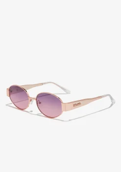D.Franklin Cuprum Round Rose Gold / Gradient Pink|Damen Ovale Sonnenbrillen|Ovale Sonnenbrillen
