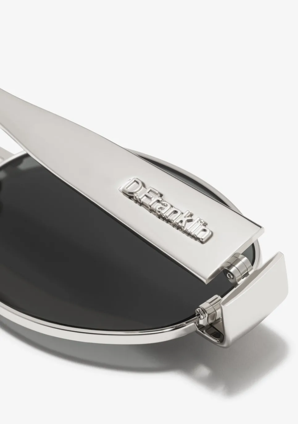 D.Franklin Cuprum Round Silver / Black|Damen Ovale Sonnenbrillen|Ovale Sonnenbrillen