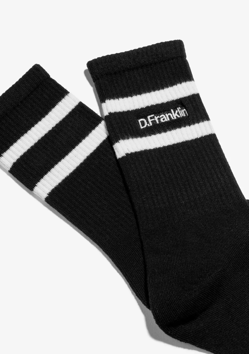 D.Franklin DF 2 Stripes Socks Black|Damen Socken|Socken