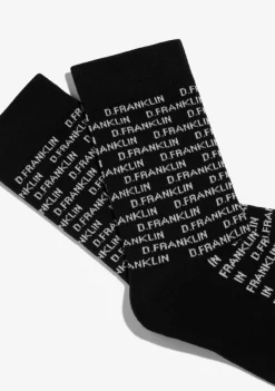 D.Franklin DF Capital Socks Black|Damen Socken|Socken