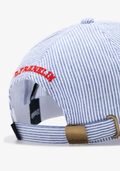 D.Franklin Team Stripes Cap Blue|Damen Kappen|Kappen